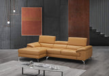 A973B Italian Leather Mini Sectional