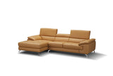 A973B Italian Leather Mini Sectional