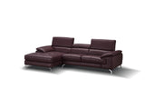 A973B Italian Leather Mini Sectional