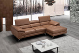 A973B Italian Leather Mini Sectional