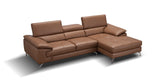 A973B Italian Leather Mini Sectional