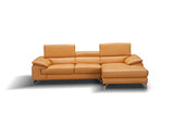 A973B Italian Leather Mini Sectional