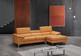 A973B Italian Leather Mini Sectional