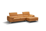 A973B Italian Leather Mini Sectional