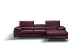 A973B Italian Leather Mini Sectional