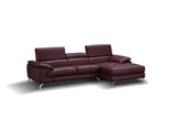 A973B Italian Leather Mini Sectional