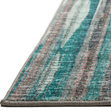 Dalyn Rugs Amador AA1 Tufted 100% Polyester Transitional Rug Teal 9' x 12' AA1TE9X12