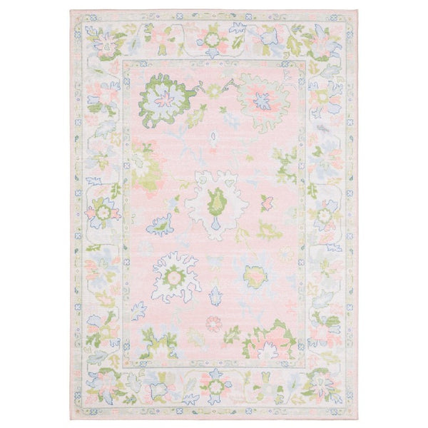 Oriental Weavers Addison Oushak Medallion Floral Indoor Rug Polyester Low Pile Entryway Accent 2' x 3' AADD04060091ST