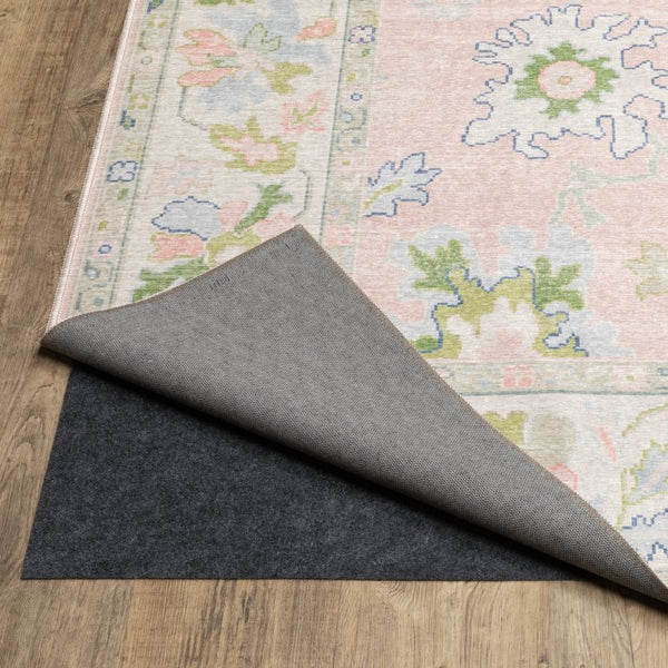 Oriental Weavers Addison Oushak Medallion Floral Indoor Rug Polyester Low Pile Entryway Accent 9'10" x 12' AADD04300365ST