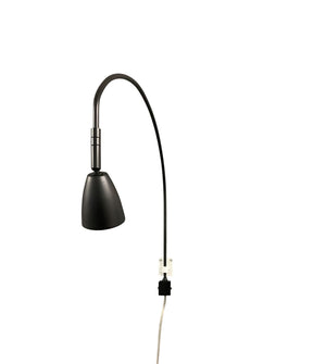 House Of Troy Advent Arch Led Plug-in Picture Light With Gu10 Bulb - Perfect For Illuminating Your Artworks! Black  Aaled-blk