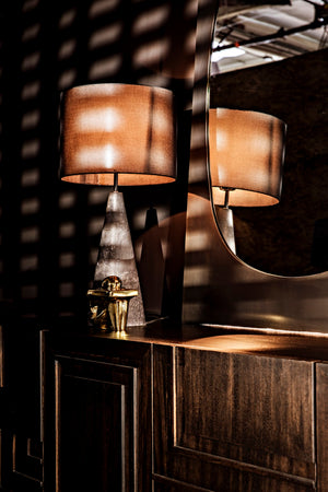 Noir Maude, Handcrafted Burnished Brass Sculpture – Thoughtful Accent for Home Decor, 5.5" Tall AB-197LBR