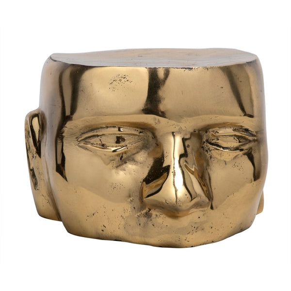 Noir Set of 3 Brass Character Sculptures - Timeless Artistry for Home Decor - Stylish & Durable Accent Pieces AB-246BR