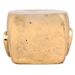 Noir Set of 3 Brass Character Sculptures - Timeless Artistry for Home Decor - Stylish & Durable Accent Pieces AB-246BR