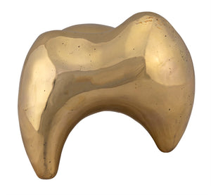 Noir Alien, Antique Brass Sculptural Accent – Mid-Century Modern Decor & Stylish Paperweight for Home AB-290BR