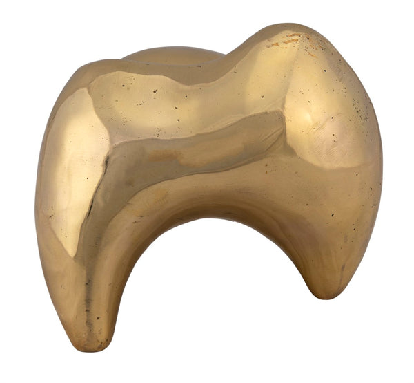 Noir Alien, Antique Brass Sculptural Accent – Mid-Century Modern Decor & Stylish Paperweight for Home AB-290BR