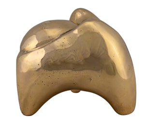 Noir Alien, Antique Brass Sculptural Accent – Mid-Century Modern Decor & Stylish Paperweight for Home AB-290BR