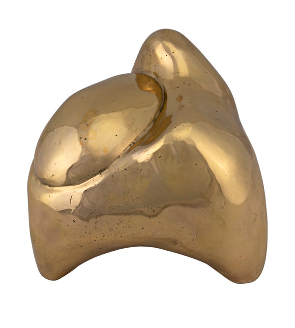 Noir Alien, Antique Brass Sculptural Accent – Mid-Century Modern Decor & Stylish Paperweight for Home AB-290BR