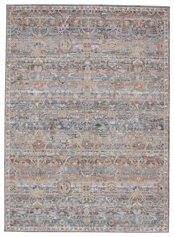Jaipur Living Vibe by Jaipur Living Corentin Floral Oriental Polypropylene Rug for Rooms 6'7" X 9'6" RUG150563