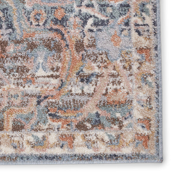Jaipur Living Vibe by Jaipur Living Corentin Floral Oriental Polypropylene Rug for Rooms 6'7" X 9'6" RUG150563