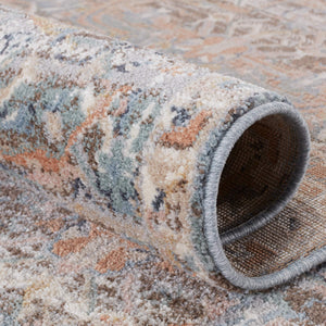 Jaipur Living Vibe by Jaipur Living Corentin Floral Oriental Polypropylene Rug for Rooms 6'7" X 9'6" RUG150563