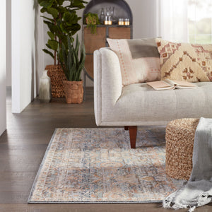 Jaipur Living Vibe by Jaipur Living Corentin Floral Oriental Polypropylene Rug for Rooms 6'7" X 9'6" RUG150563