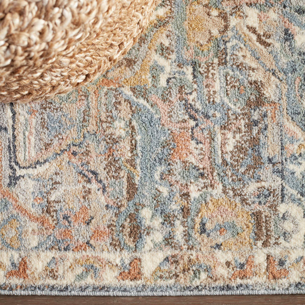 Jaipur Living Vibe by Jaipur Living Corentin Floral Oriental Polypropylene Rug for Rooms 6'7" X 9'6" RUG150563
