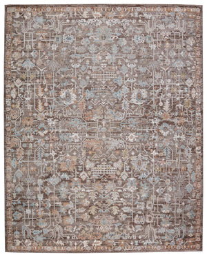 Jaipur Living Vibe by Jaipur Living Mariette Persian Inspired Floral Lattice Rug for Rooms RUG150520