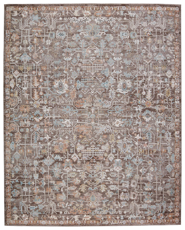 Jaipur Living Vibe by Jaipur Living Mariette Floral Lattice Polypropylene Rug for Rooms RUG150519