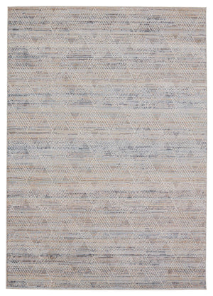 Jaipur Living Vibe by Jaipur Living Azelie Power Loomed Polypropylene Geometric Rug for Rooms 6'7" x 9'6" RUG150566