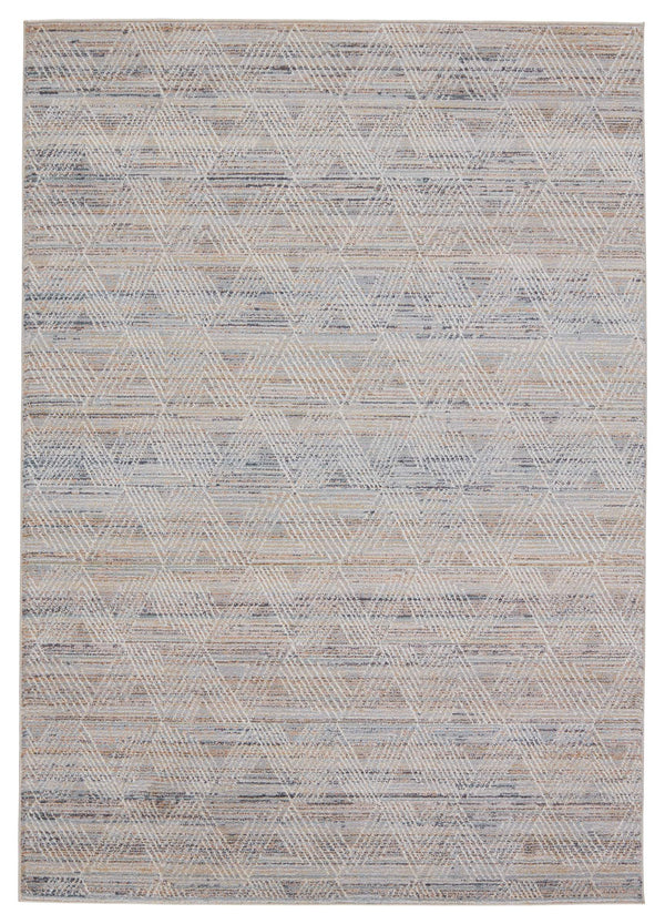 Jaipur Living Vibe by Jaipur Living Azelie Power Loomed Polypropylene Geometric Rug for Rooms 6'7" x 9'6" RUG150566