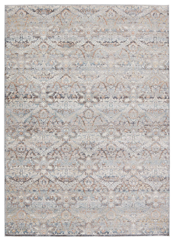 Jaipur Living Vibe by Jaipur Living Edlynne Ornate Damask Polypropylene Rug for Room 5'3" x 8' RUG150527