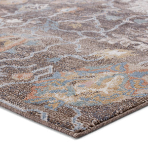 Jaipur Living Vibe by Jaipur Living Feyre Persian Medallion Polypropylene Rug for Rooms Brown 9'6"X12' RUG150529