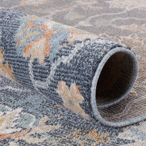 Jaipur Living Vibe by Jaipur Living Feyre Persian Medallion Polypropylene Rug for Rooms Dark Blue 5'3"X8' RUG150533