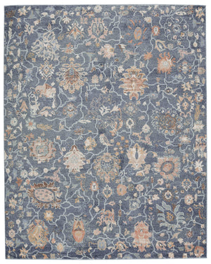 Jaipur Living Vibe by Jaipur Living Feyre Persian Medallion Polypropylene Rug for Rooms Dark Blue 8'X10' RUG150531