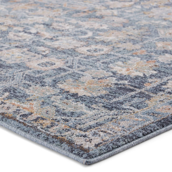 Jaipur Living Vibe by Jaipur Living Mariette Persian Floral Medallion Polypropylene Low Pile Area Rug RUG150535