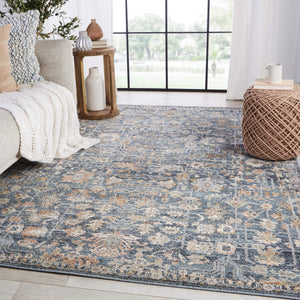 Jaipur Living Vibe by Jaipur Living Mariette Persian Medallion Polypropylene Rug for Rooms RUG150534