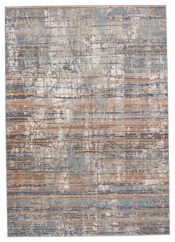Jaipur Living Vibe by Jaipur Living Abstract Striped Polypropylene Rug for Dining Rooms 8' x 10' RUG150537