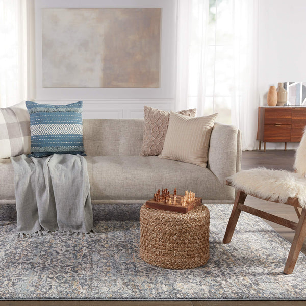 Jaipur Living Vibe by Jaipur Living Odette Filigree Polypropylene Rug Persian Inspired Room 9'6" x 12' RUG150544