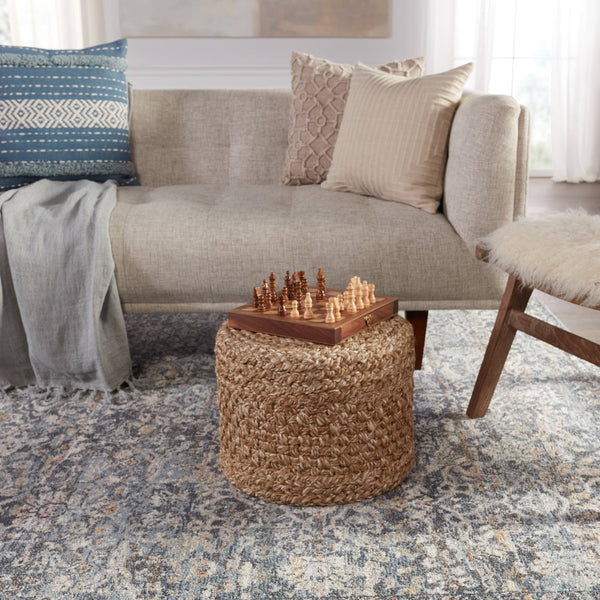 Jaipur Living Vibe by Jaipur Living Odette Filigree Polypropylene Rug Persian Inspired Room 9'6" x 12' RUG150544