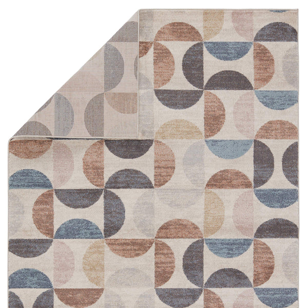 Jaipur Living Vibe by Jaipur Living Marcelo Power Loomed Polypropylene Geometric Area Rug 6'7" x 9'6" RUG150575