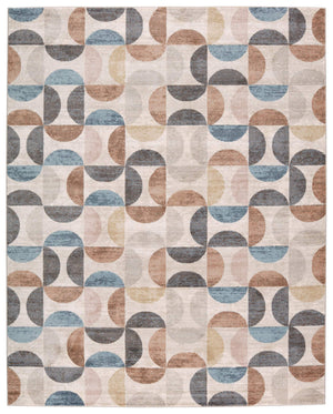 Jaipur Living Vibe by Jaipur Living Marcelo Power Loomed Polypropylene Geometric Area Rug 9'6" x 12' RUG150550