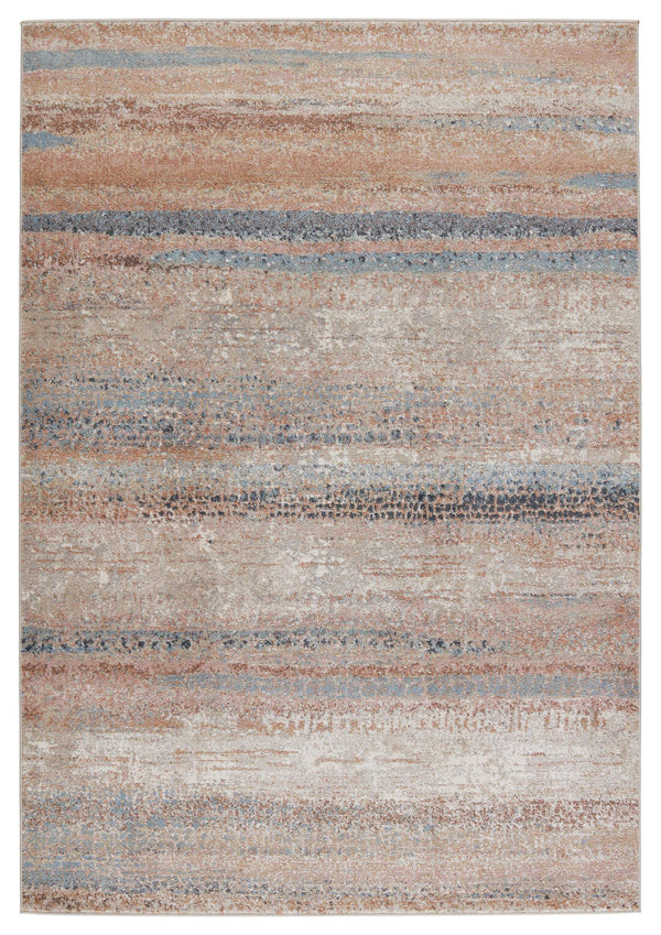 Jaipur Living Vibe by Jaipur Living Devlin Abstract Polypropylene Rug Vintage Inspired Low Pile RUG151313