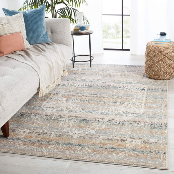 Jaipur Living Vibe by Jaipur Living Zoelle Medallion Polypropylene Rug for Dining Foyer 8' x 10' RUG151303