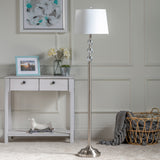 Herndon Crystal Floor Lamp ABS1188BNSNG Evolution by Crestview Collection