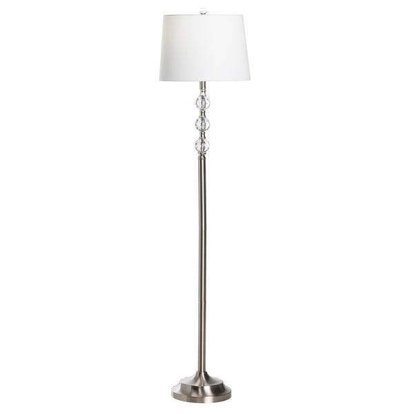 Herndon Crystal Floor Lamp ABS1188BNSNG Evolution by Crestview Collection