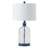 Alden Blue Mason Jar Lamp ABS1338BUSNG Evolution by Crestview Collection