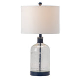 Alden Blue Mason Jar Lamp ABS1338BUSNG Evolution by Crestview Collection