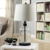 Leith Glass Table Lamp ABS1338SNG Evolution by Crestview Collection