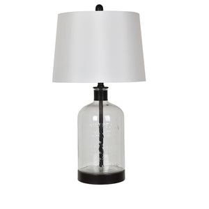 Leith Glass Table Lamp ABS1338SNG Evolution by Crestview Collection