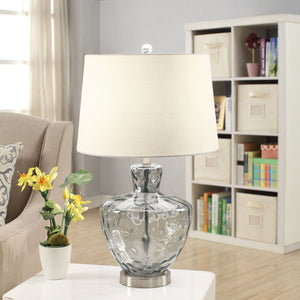 Whitehurst Glass Table Lamp ABS1354BUSNG Evolution by Crestview Collection